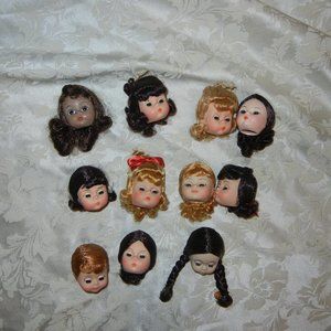 8" Wendy Madame Alexander doll  heads for replacement or customize